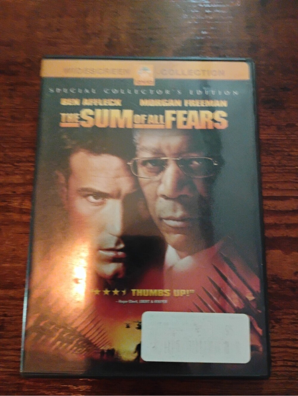 The Sum of All Fears - Special Collector's Edition DVD